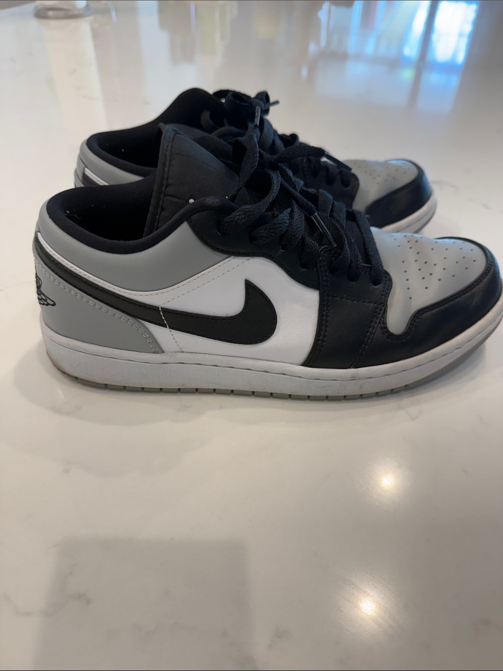 Nike Low-Top Sneakers — Black, White, Gray